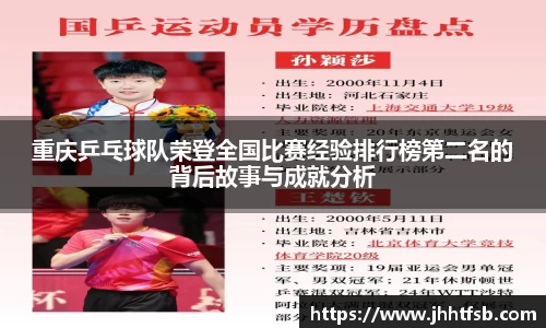 重庆乒乓球队荣登全国比赛经验排行榜第二名的背后故事与成就分析